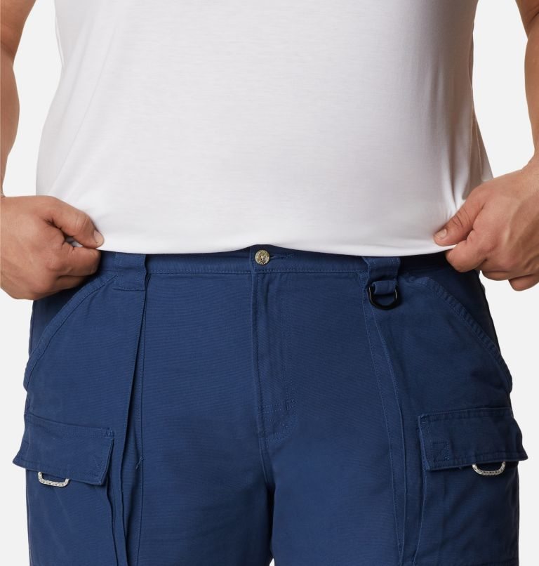 Men's Columbia PFG Brewha II Shorts Navy | Plus Size CA-V083L
